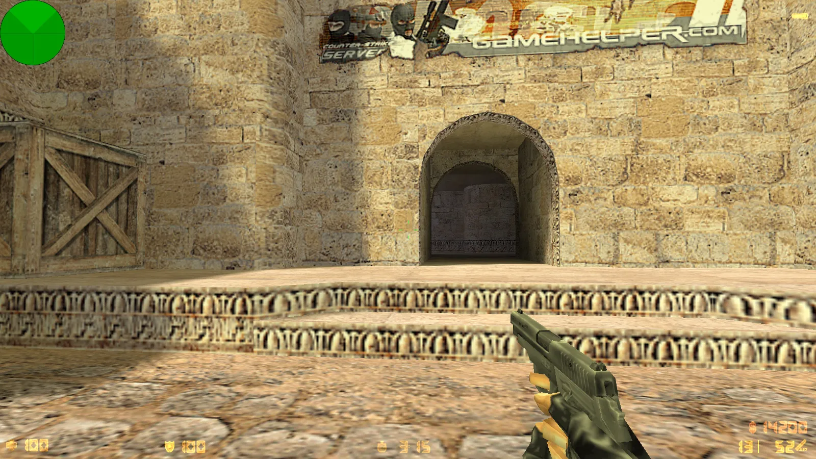 Скриншот  CS 1.2 сборка CS 1.6: модели v_ p_ w_, звуки, текстуры карт и фон спецназа в главном меню