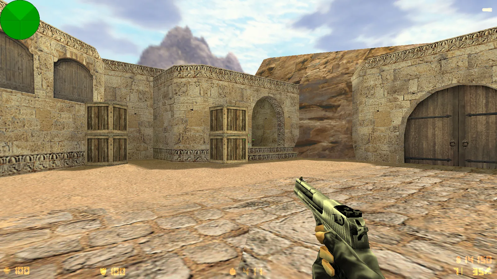 Скриншот  CS 1.3 сборка: модели оружия v_ p_ w_, звуки, текстуры карт и фон меню Beta 5 — версии и год