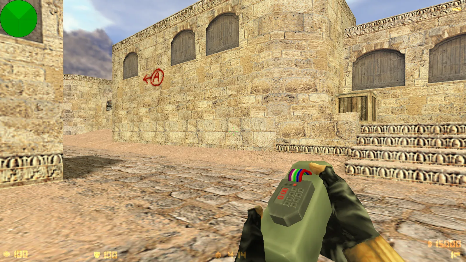 Скриншот  CS 1.3 сборка: модели оружия v_ p_ w_, звуки, текстуры карт и фон меню Beta 5 — версии и год