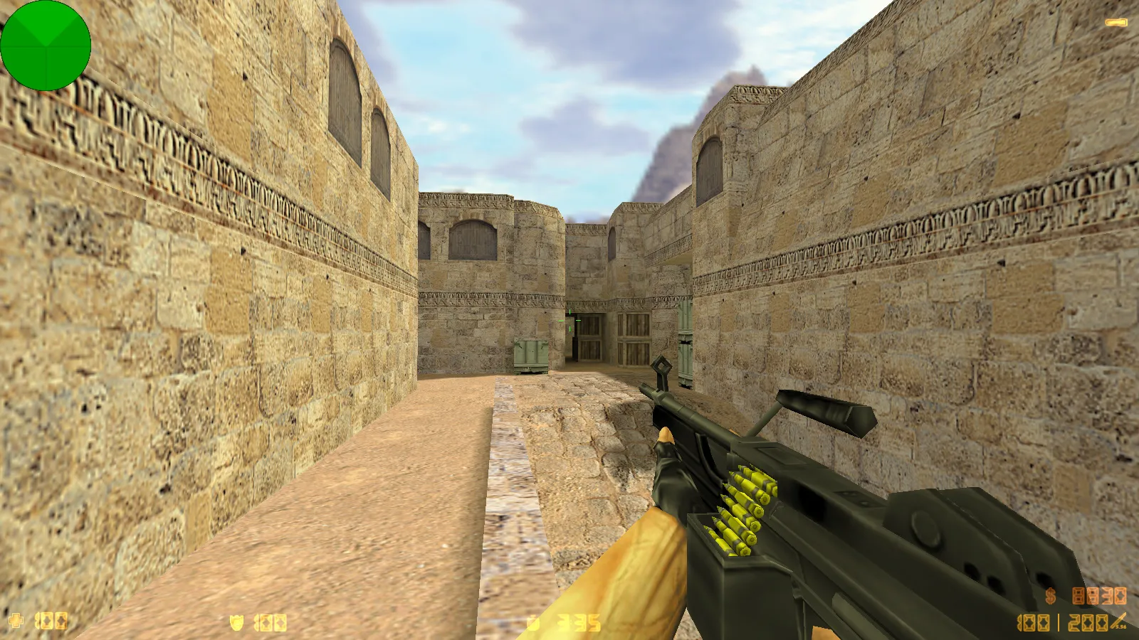 Скриншот  CS 1.3 сборка: модели оружия v_ p_ w_, звуки, текстуры карт и фон меню Beta 5 — версии и год