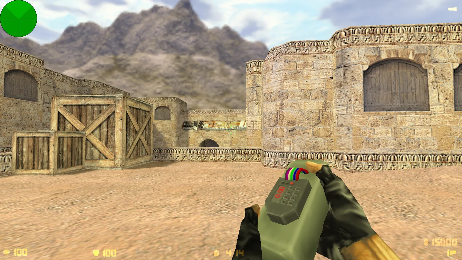 Скриншот  CS 1.4 сборка: версии и год, 5 новинок, оружейные модели v_, p_, w_, звуки и текстуры, русские ники в чате