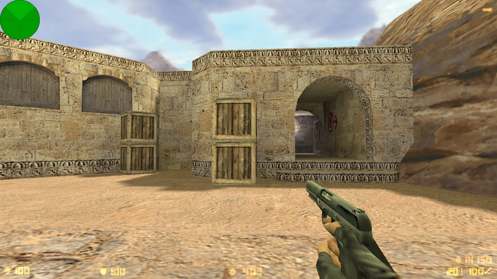 Скриншот  CS 1.4 сборка: версии и год, 5 новинок, оружейные модели v_, p_, w_, звуки и текстуры, русские ники в чате