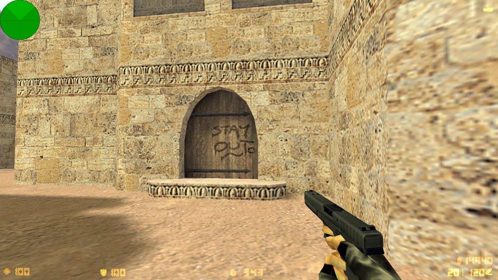 Скриншот  CS 1.4 сборка: версии и год, 5 новинок, оружейные модели v_, p_, w_, звуки и текстуры, русские ники в чате