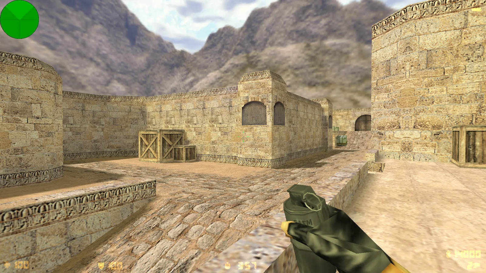 Скриншот  CS 1.4 сборка: версии и год, 5 новинок, оружейные модели v_, p_, w_, звуки и текстуры, русские ники в чате