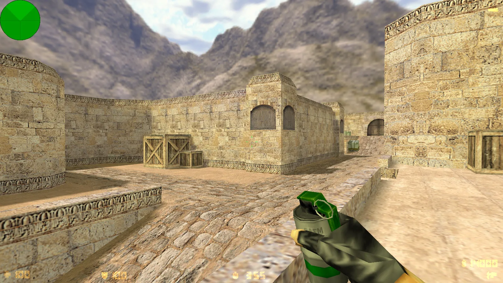 Скриншот  CS 1.4 сборка: версии и год, 5 новинок, оружейные модели v_, p_, w_, звуки и текстуры, русские ники в чате