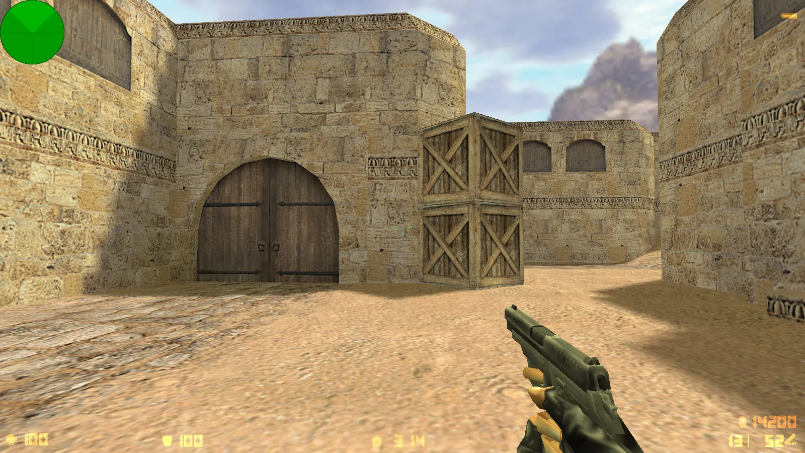 Скриншот  CS 1.4 сборка: версии и год, 5 новинок, оружейные модели v_, p_, w_, звуки и текстуры, русские ники в чате