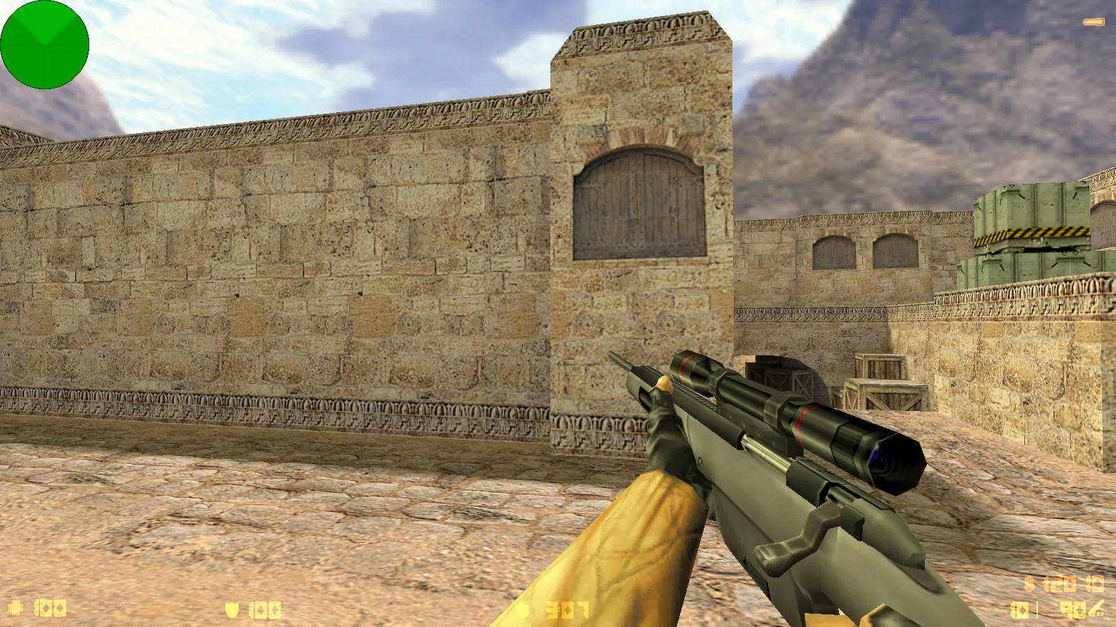 Скриншот  CS 1.4 сборка: версии и год, 5 новинок, оружейные модели v_, p_, w_, звуки и текстуры, русские ники в чате