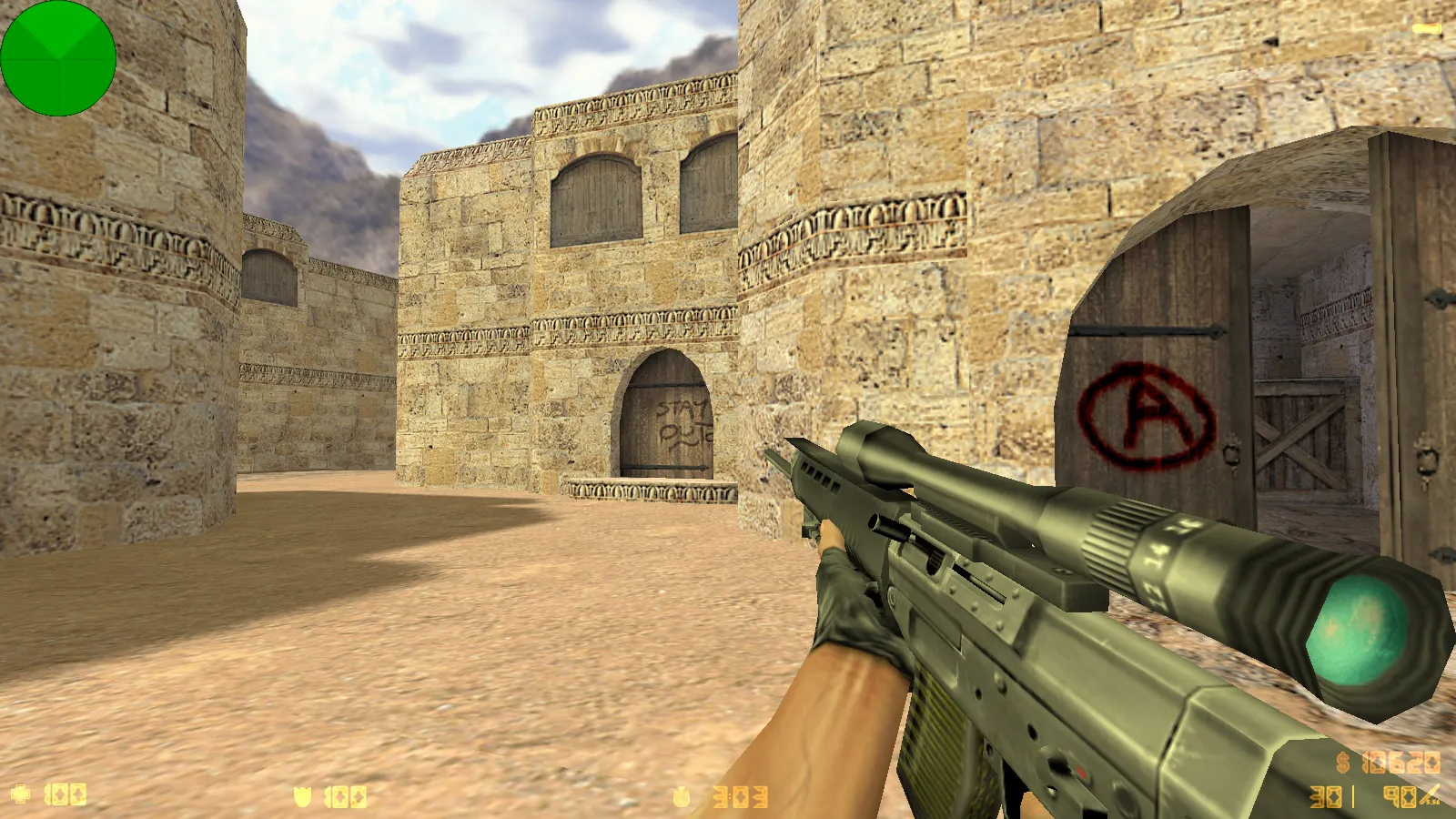 Скриншот  CS 1.4 сборка: версии и год, 5 новинок, оружейные модели v_, p_, w_, звуки и текстуры, русские ники в чате