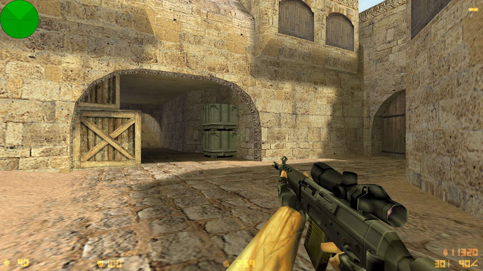 Скриншот  CS 1.4 сборка: версии и год, 5 новинок, оружейные модели v_, p_, w_, звуки и текстуры, русские ники в чате