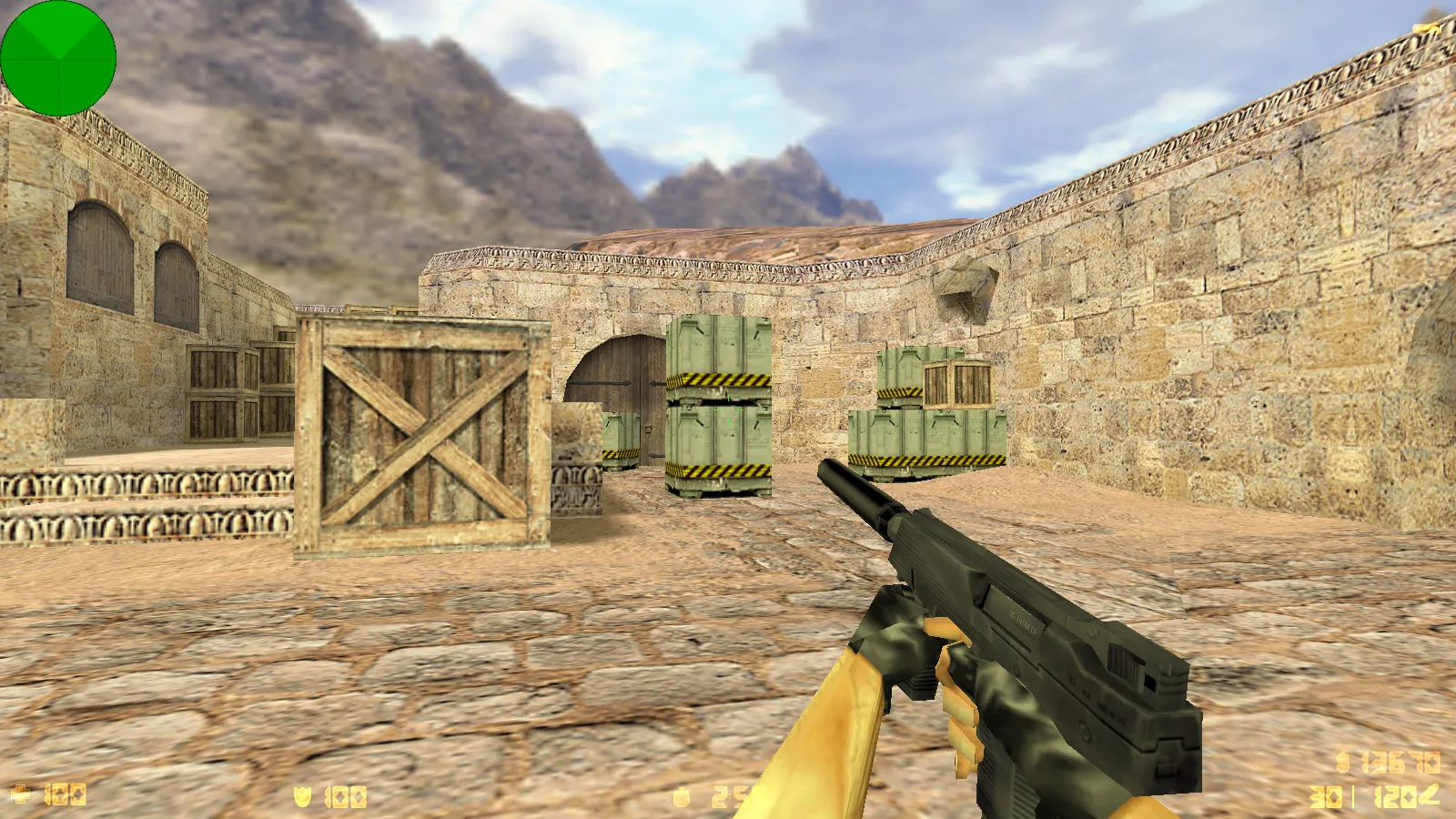 Скриншот  CS 1.4 сборка: версии и год, 5 новинок, оружейные модели v_, p_, w_, звуки и текстуры, русские ники в чате