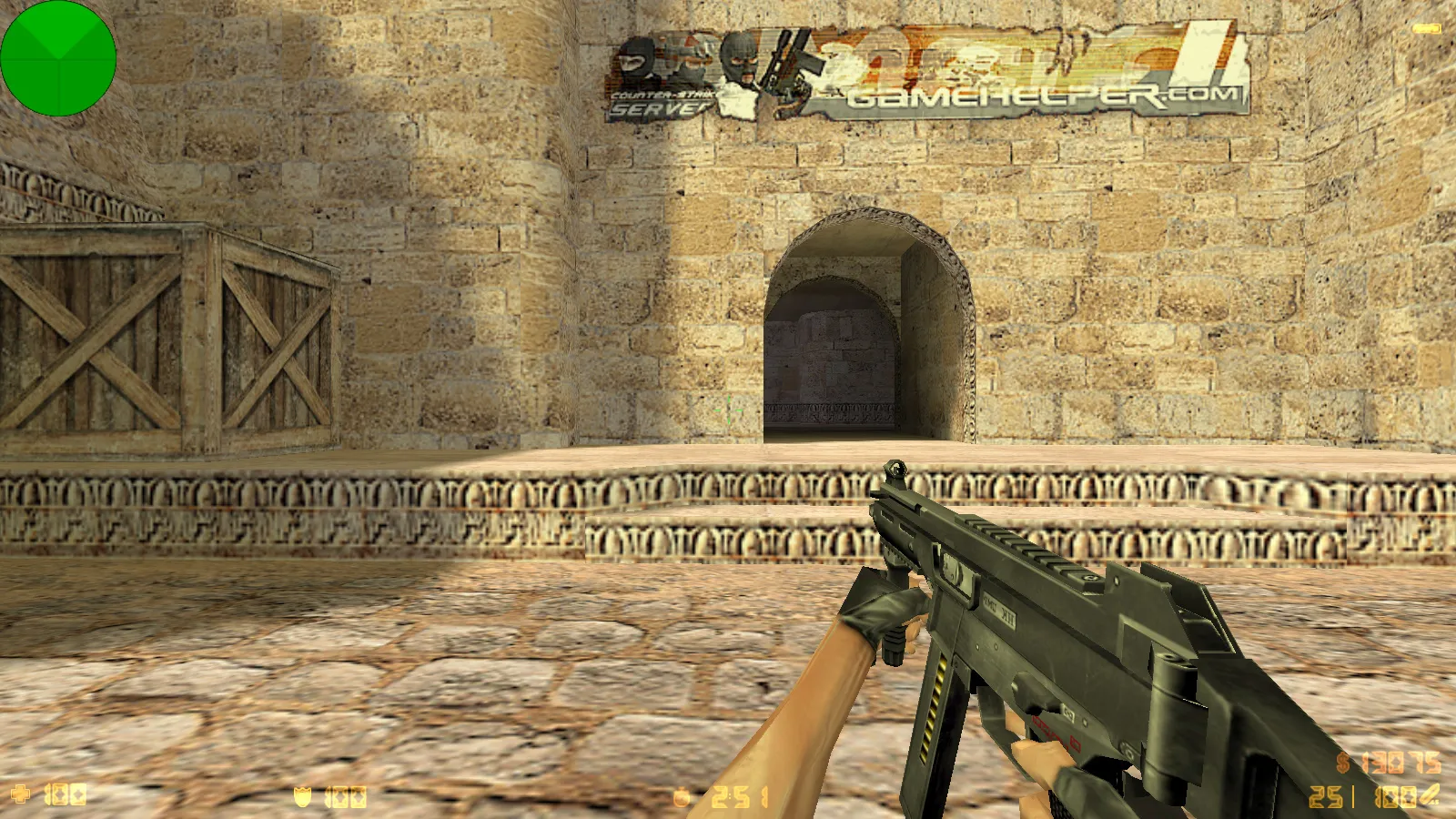 Скриншот  CS 1.4 сборка: версии и год, 5 новинок, оружейные модели v_, p_, w_, звуки и текстуры, русские ники в чате