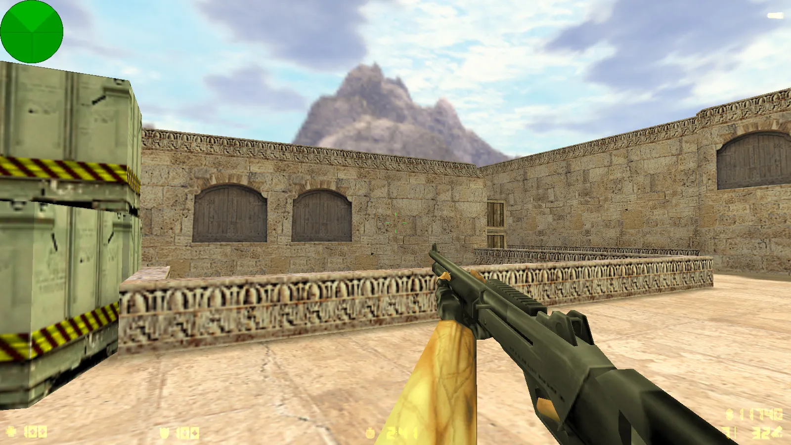 Скриншот  CS 1.4 сборка: версии и год, 5 новинок, оружейные модели v_, p_, w_, звуки и текстуры, русские ники в чате