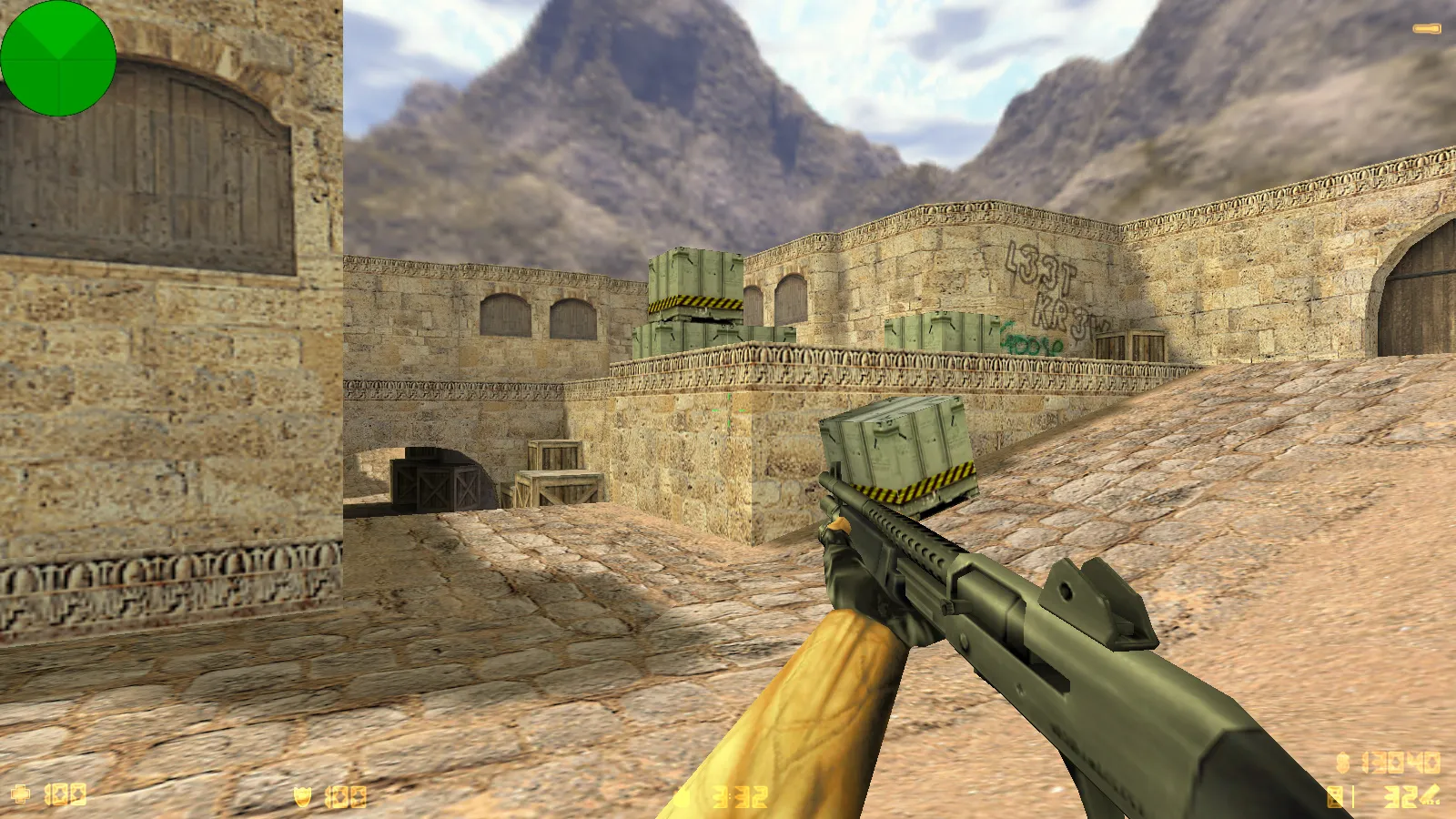 Скриншот  CS 1.5 сборка: версии и года, 5 новшеств, модели v_/p_/w_ оружия, звуки, текстуры и стабильный запуск