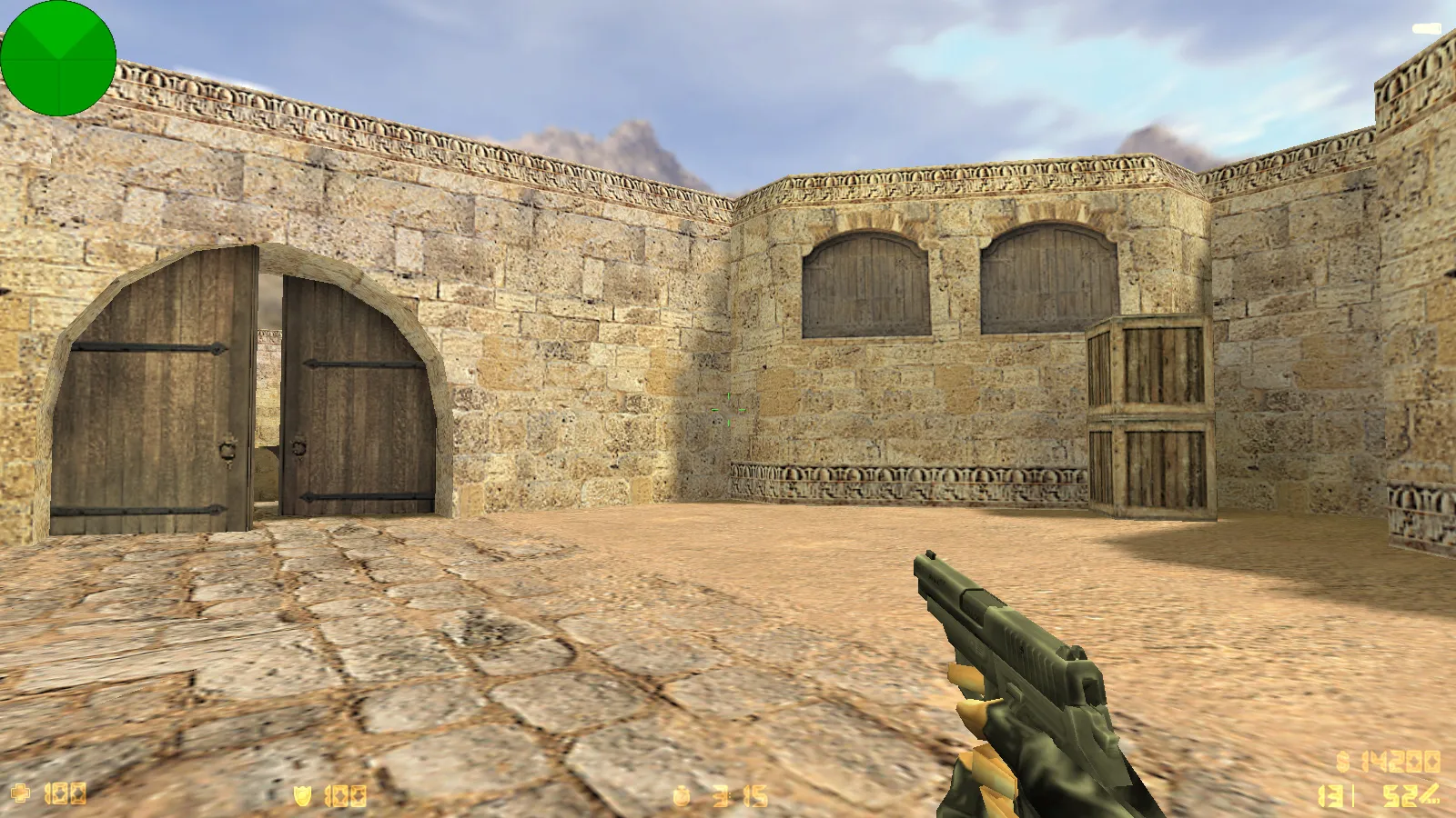 Скриншот  CS 1.5 сборка: версии и года, 5 новшеств, модели v_/p_/w_ оружия, звуки, текстуры и стабильный запуск