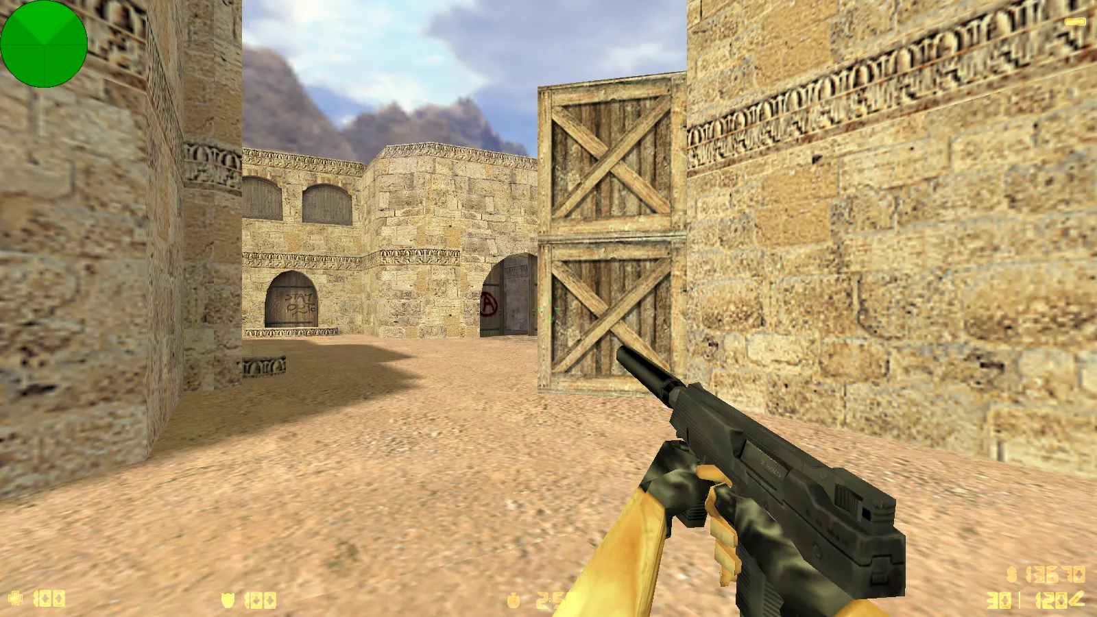 Скриншот  CS 1.5 сборка: версии и года, 5 новшеств, модели v_/p_/w_ оружия, звуки, текстуры и стабильный запуск