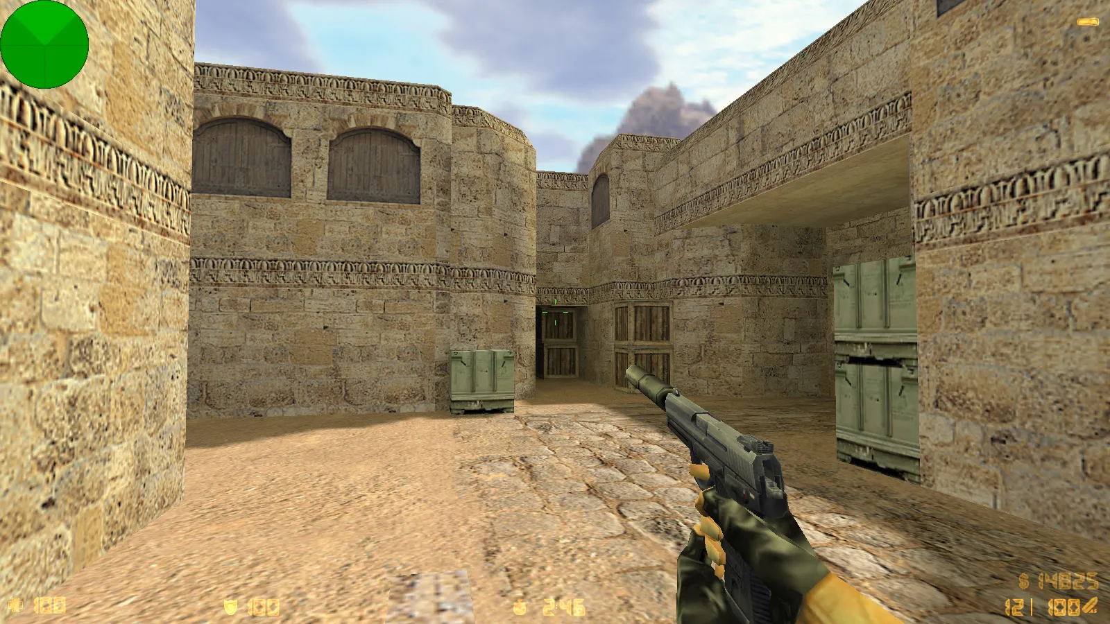 Скриншот  CS 1.5 сборка: версии и года, 5 новшеств, модели v_/p_/w_ оружия, звуки, текстуры и стабильный запуск