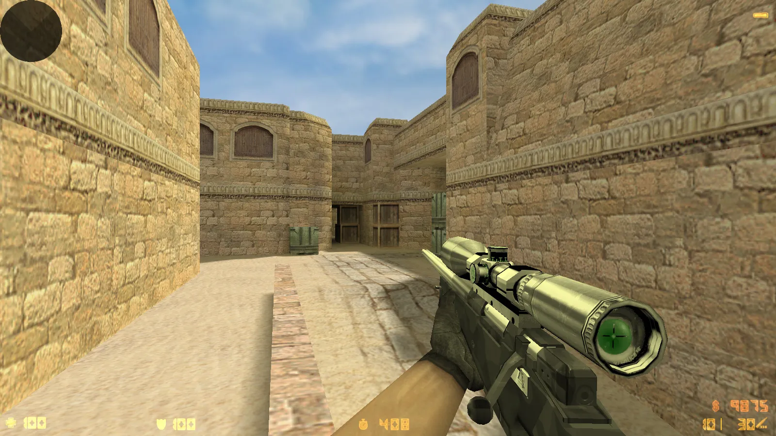 Скриншот CS 1.7 сборка: версии и года, оружие v_/p_/w_, анимации, звуки, config.cfg и защита MasterServer