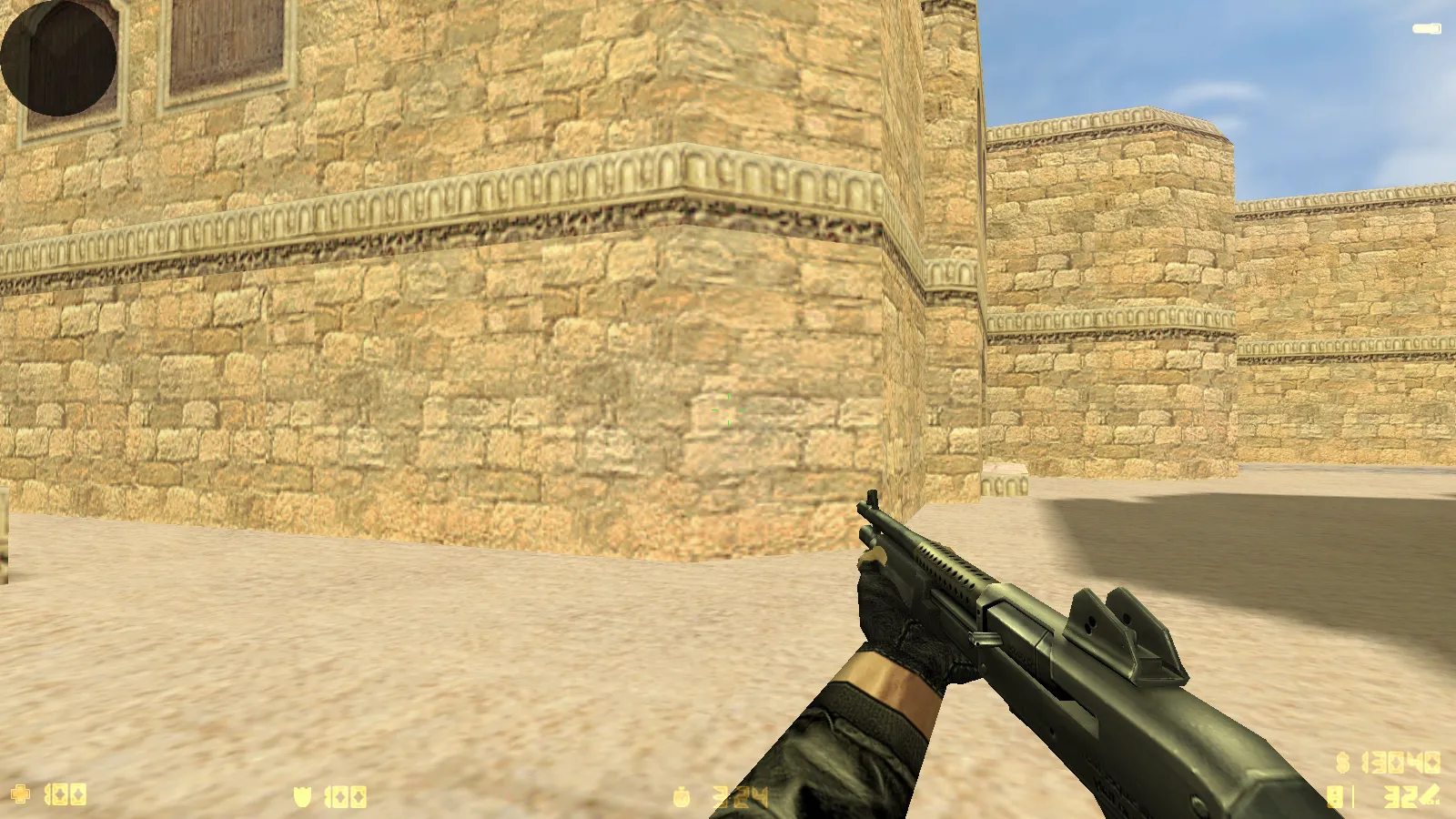 Скриншот  CS 1.7 сборка: версии и года, оружие v_/p_/w_, анимации, звуки, config.cfg и защита MasterServer