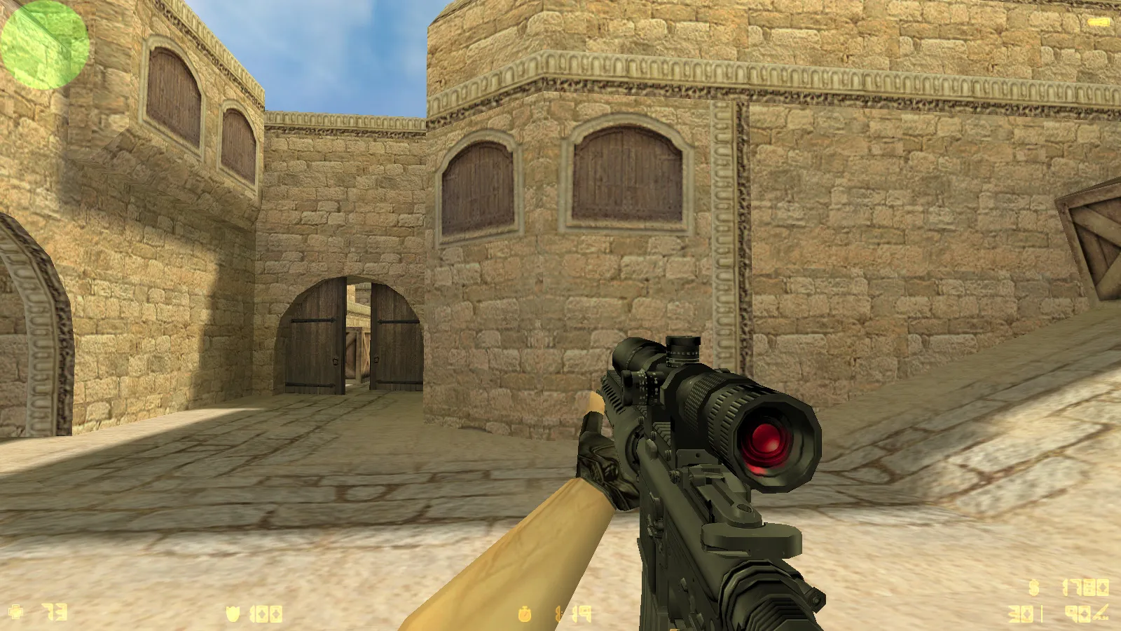 Скриншот  CS 1.7 сборка: версии и года, оружие v_/p_/w_, анимации, звуки, config.cfg и защита MasterServer