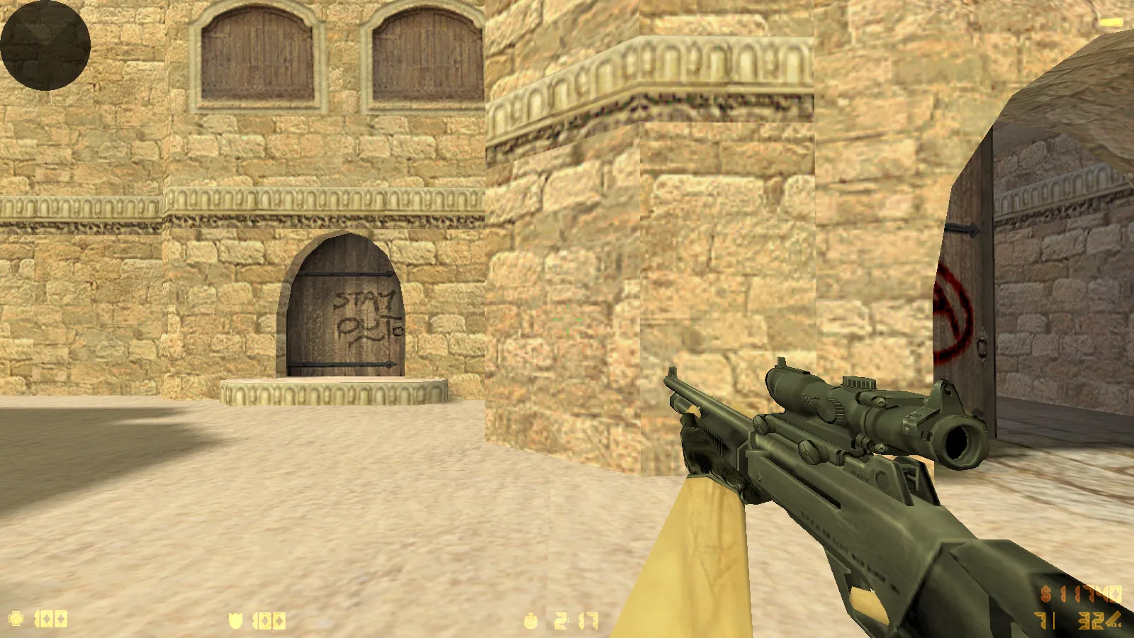 Скриншот  CS 1.7 сборка: версии и года, оружие v_/p_/w_, анимации, звуки, config.cfg и защита MasterServer