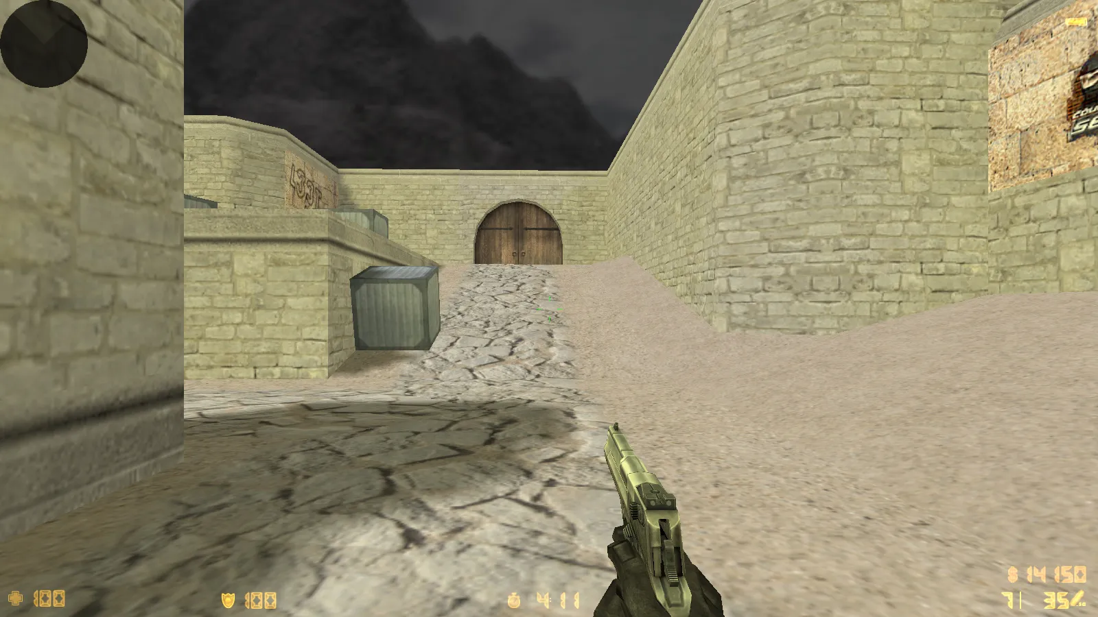 Скриншот  CS 1.8 сборка для CS 1.6: v_ p_ w_ модели оружия, звуки, интерфейс, стабильный config.cfg и защита MasterServer-подмены