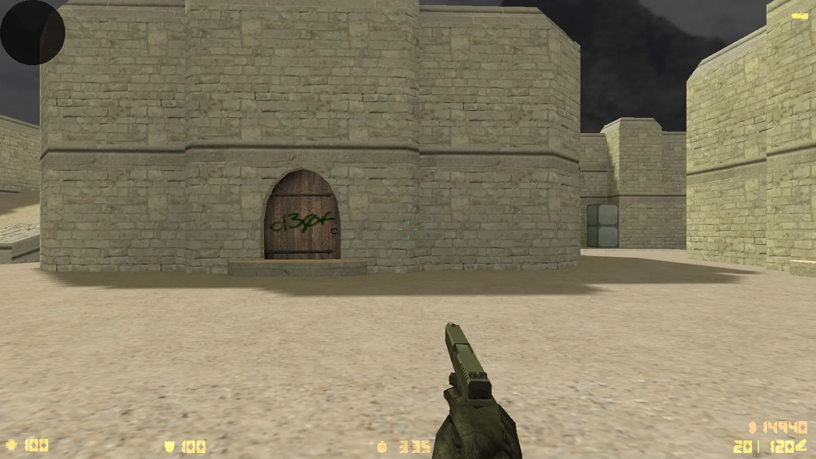 Скриншот  CS 1.8 сборка для CS 1.6: v_ p_ w_ модели оружия, звуки, интерфейс, стабильный config.cfg и защита MasterServer-подмены