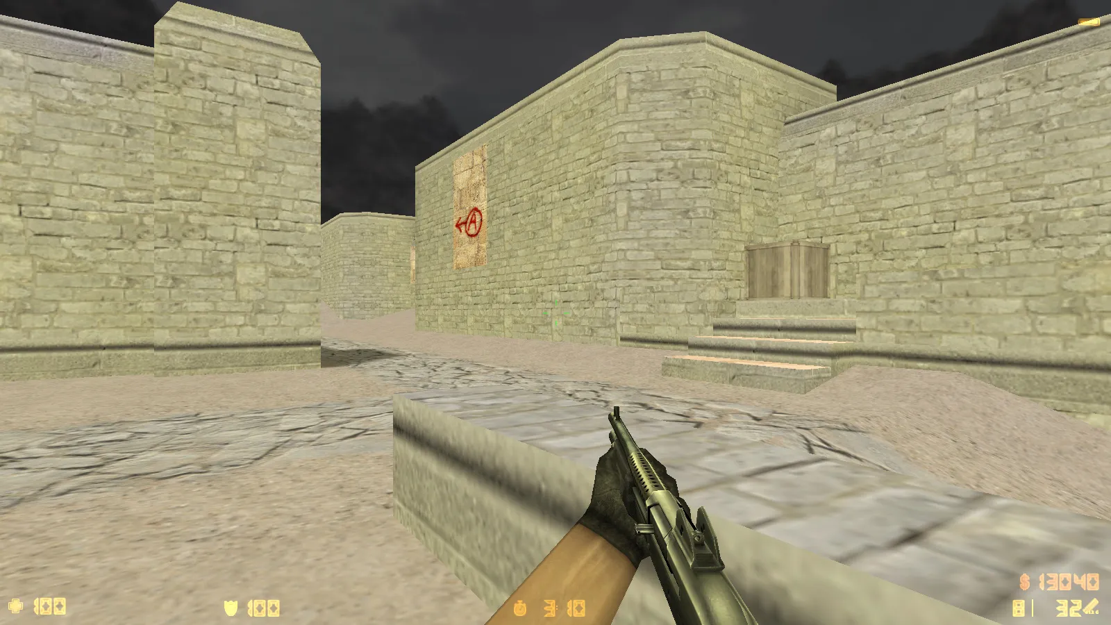 Скриншот  CS 1.8 сборка для CS 1.6: v_ p_ w_ модели оружия, звуки, интерфейс, стабильный config.cfg и защита MasterServer-подмены