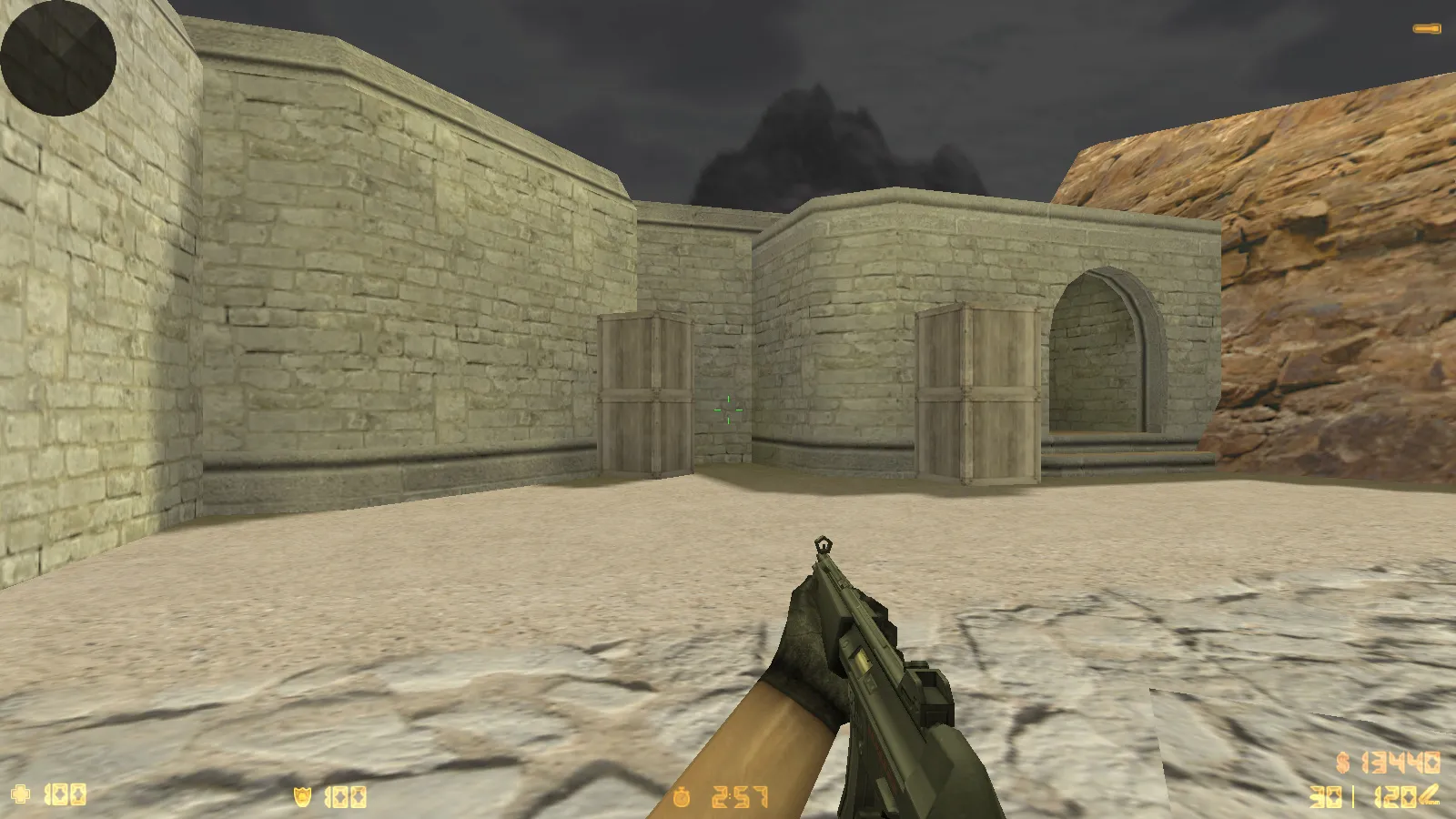 Скриншот  CS 1.8 сборка для CS 1.6: v_ p_ w_ модели оружия, звуки, интерфейс, стабильный config.cfg и защита MasterServer-подмены