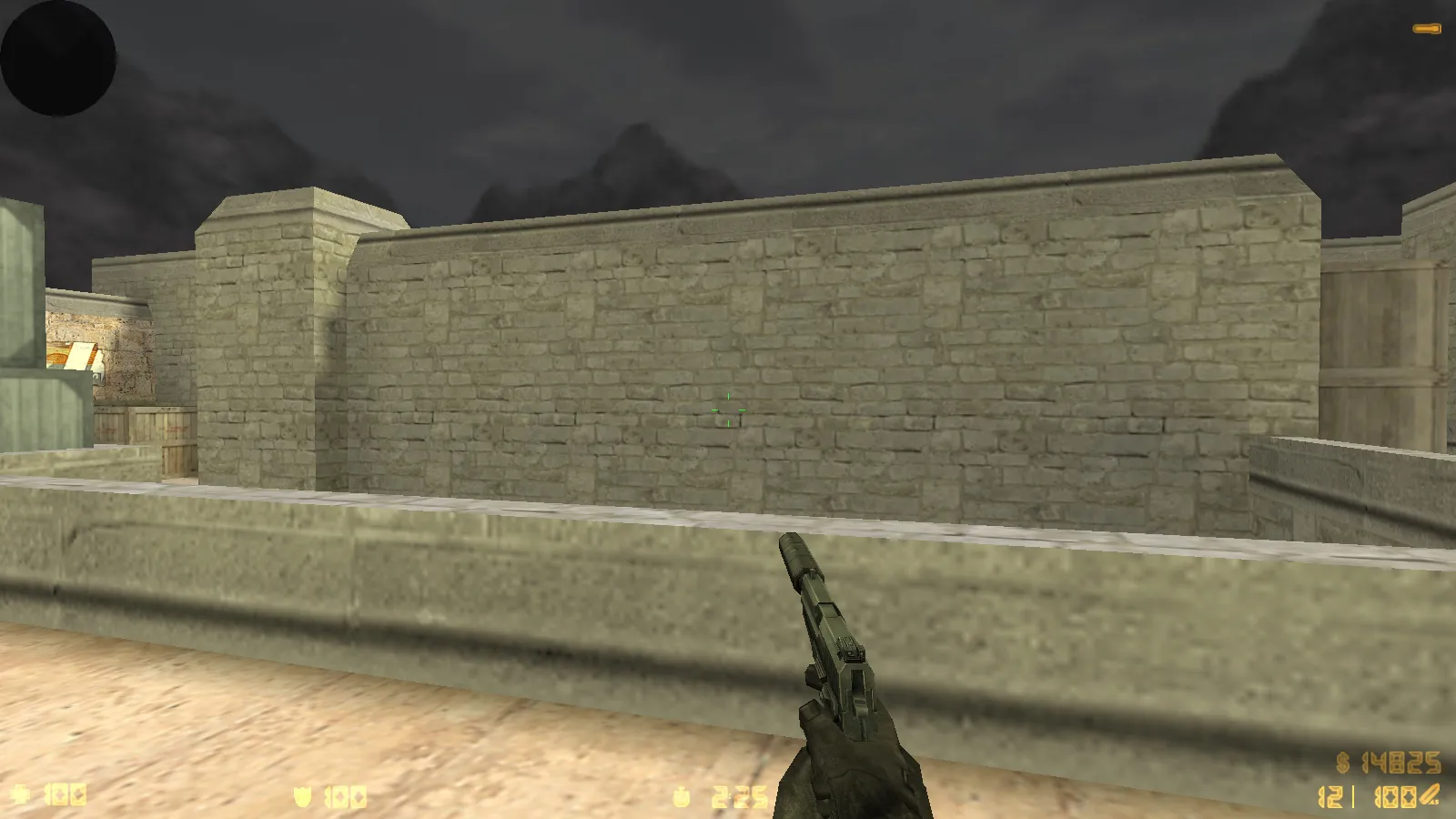 Скриншот  CS 1.8 сборка для CS 1.6: v_ p_ w_ модели оружия, звуки, интерфейс, стабильный config.cfg и защита MasterServer-подмены