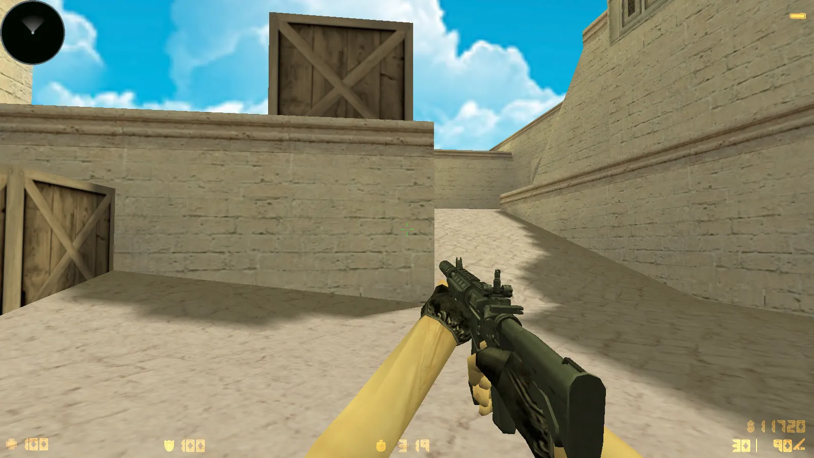 Скриншот  CS 1.9 для CS 1.6: версия и года, стабильный FPS, чистый config.cfg, защита от подмены MasterServer