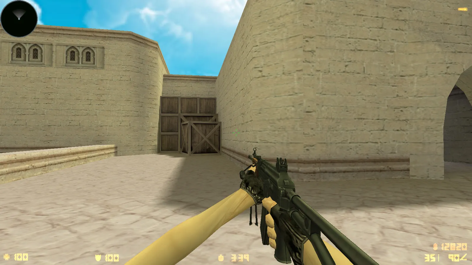 Скриншот  CS 1.9 для CS 1.6: версия и года, стабильный FPS, чистый config.cfg, защита от подмены MasterServer