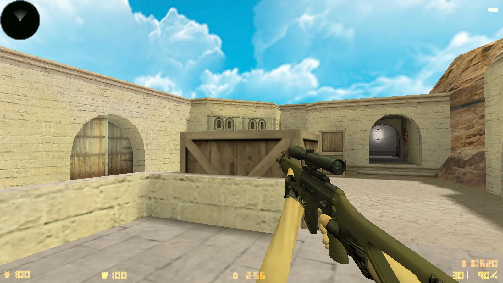 Скриншот  CS 1.9 для CS 1.6: версия и года, стабильный FPS, чистый config.cfg, защита от подмены MasterServer