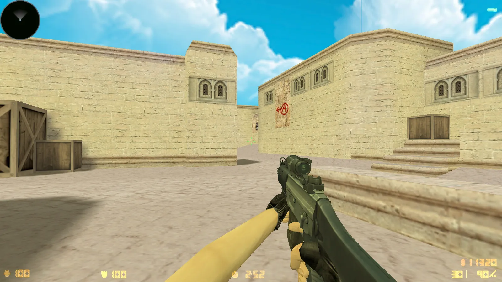 Скриншот  CS 1.9 для CS 1.6: версия и года, стабильный FPS, чистый config.cfg, защита от подмены MasterServer