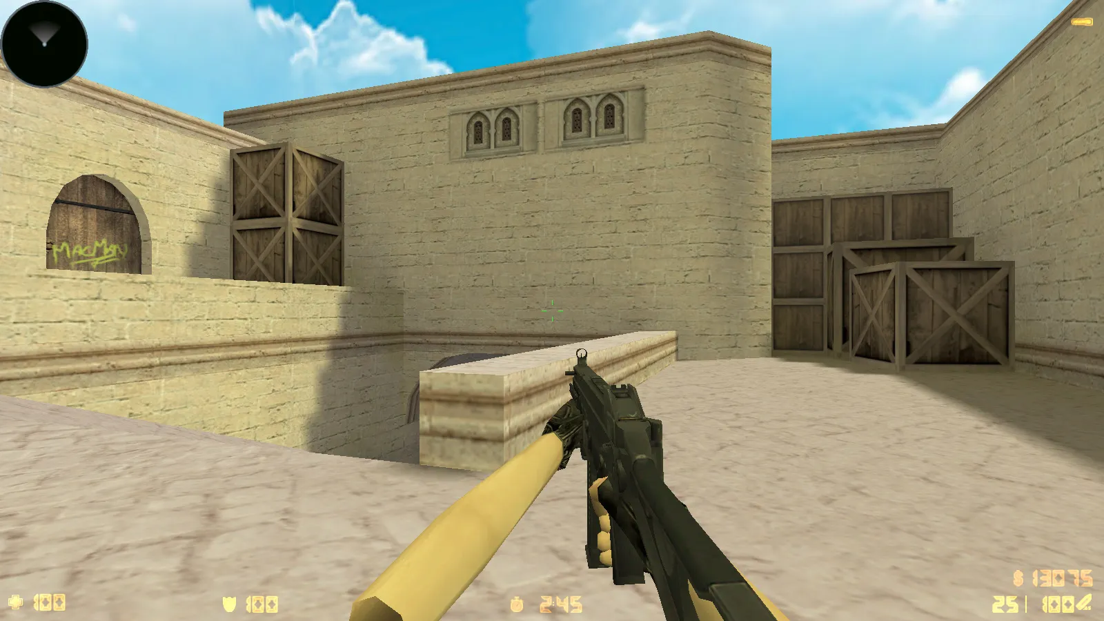 Скриншот  CS 1.9 для CS 1.6: версия и года, стабильный FPS, чистый config.cfg, защита от подмены MasterServer