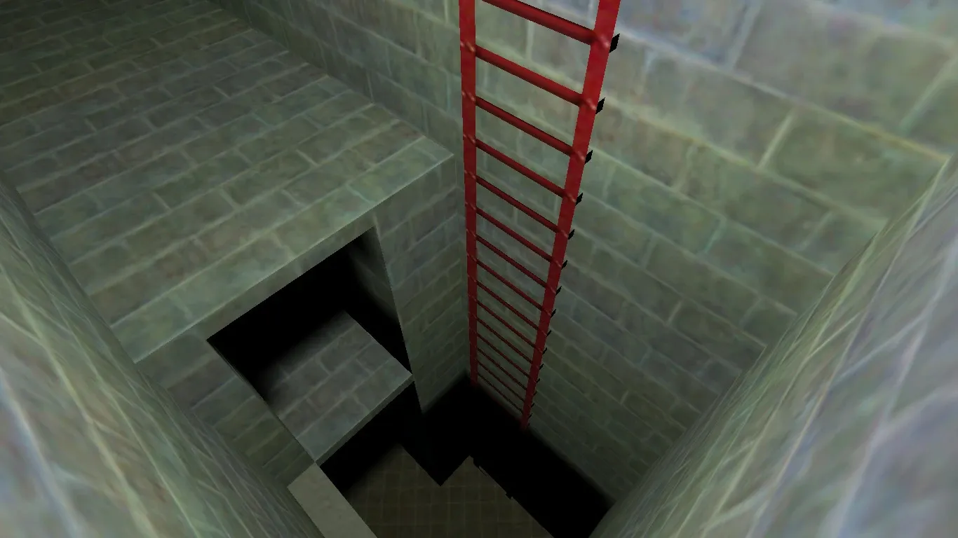 Скриншот Карта de_1on1 для CS 1.6: тактика 1v1, точки, .nav для ботов, оптимизация wpoly/epoly