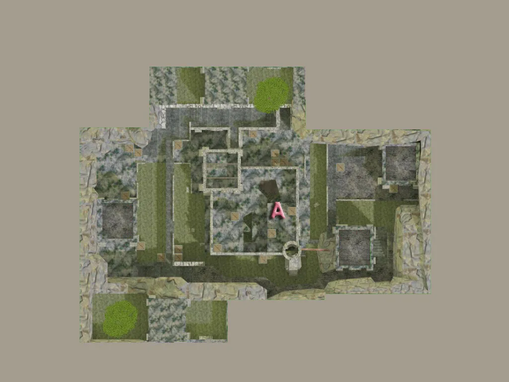 Скриншот  de_1_sa1m9so — DE карта для CS 1.6: тактики за T и CT, точки, .nav и оптимизация