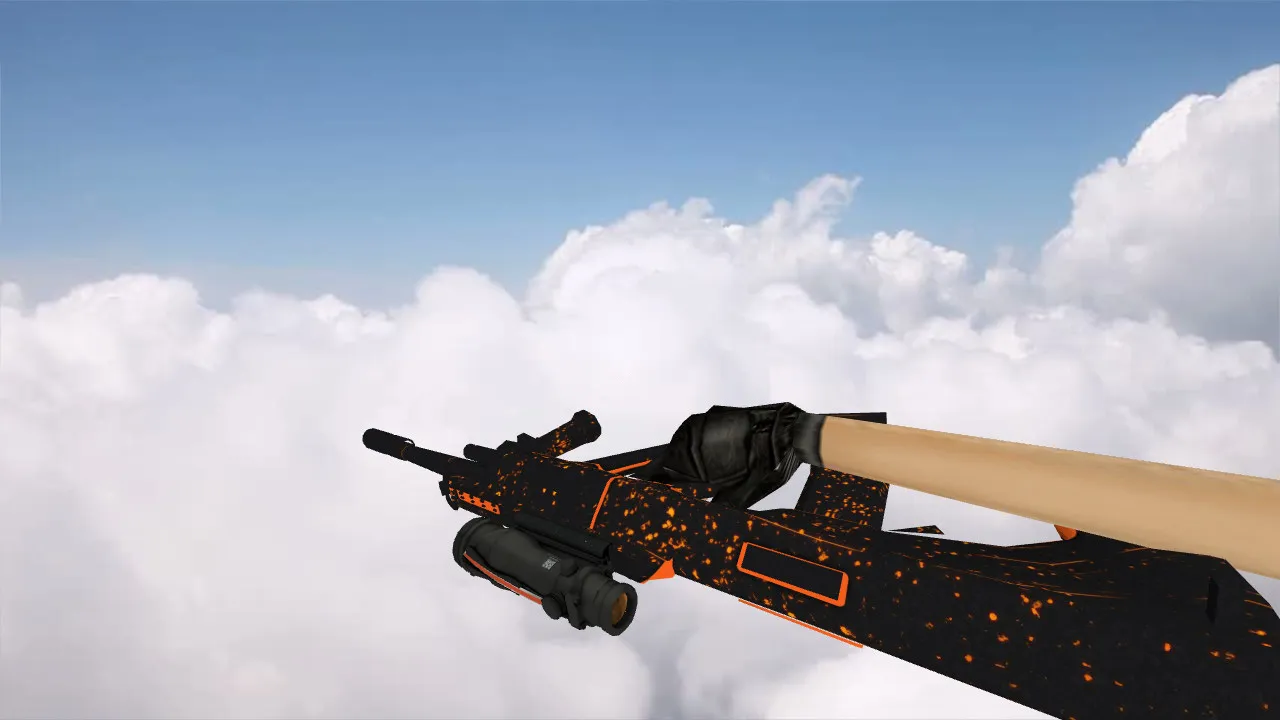 Скриншот Модель AUG Lavale для CS 1.6 - Оружие с уникальным дизайном