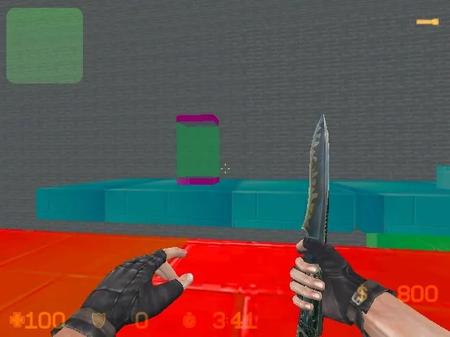 Скриншот  deathrun_impossible для CS 1.6: карта deathrun, точки, раунды и настройка ботов