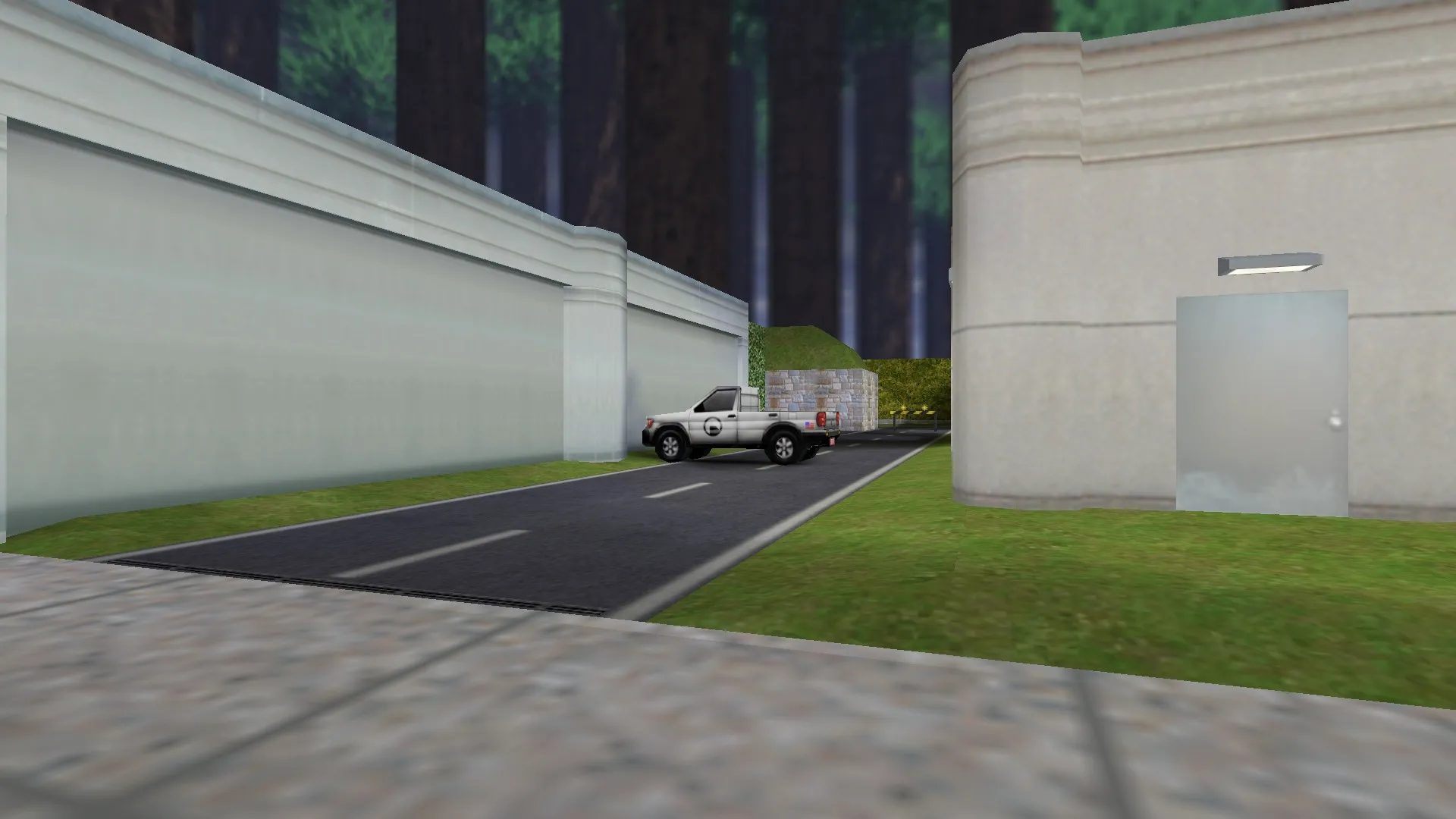 Скриншот de_arboretum для CS 1.6: баланс сторон, точки и .nav для ботов + оптимизация (wpoly/epoly)