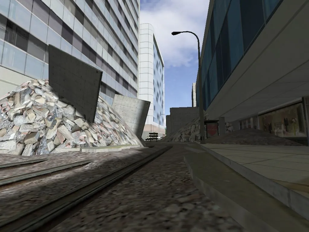 Скриншот  Карта de_skybuilding для CS 1.6: Тактика и Особенности