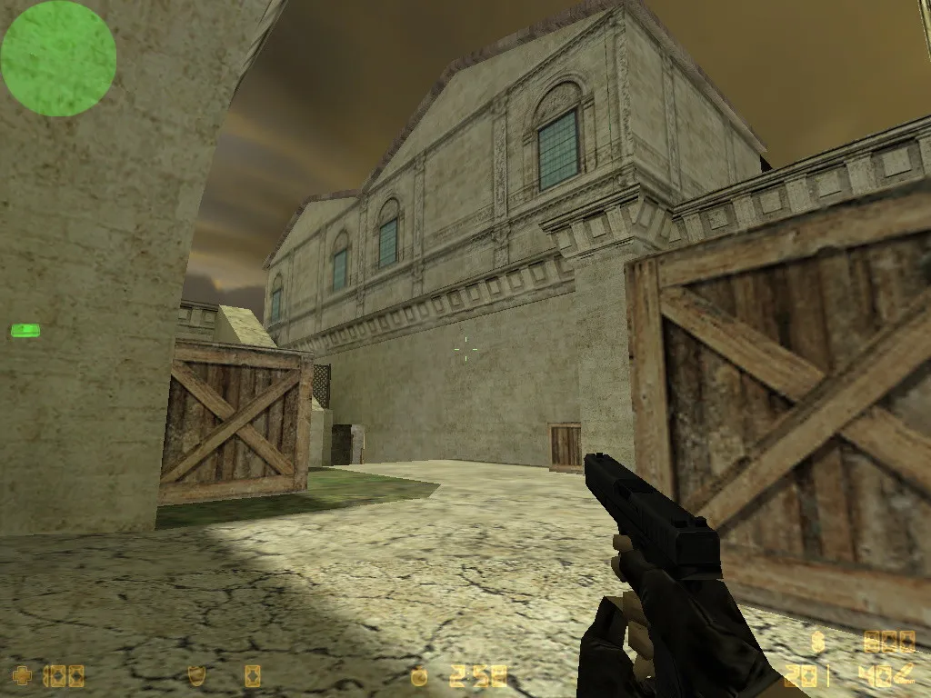 Скриншот  Карта de_schlempe для CS 1.6: тактические особенности и оптимизация