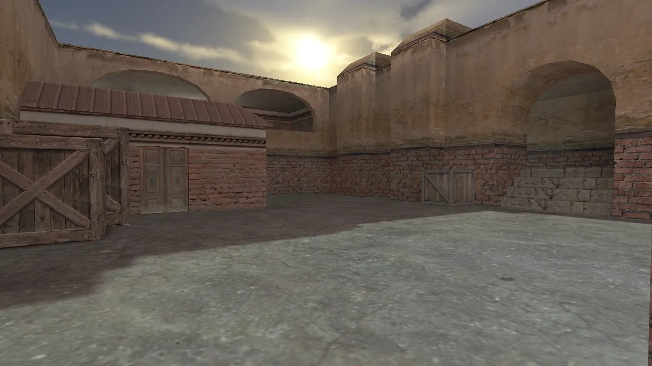 Скриншот  Карта «de_reallite» для CS 1.6 - Тактические возможности и особенности