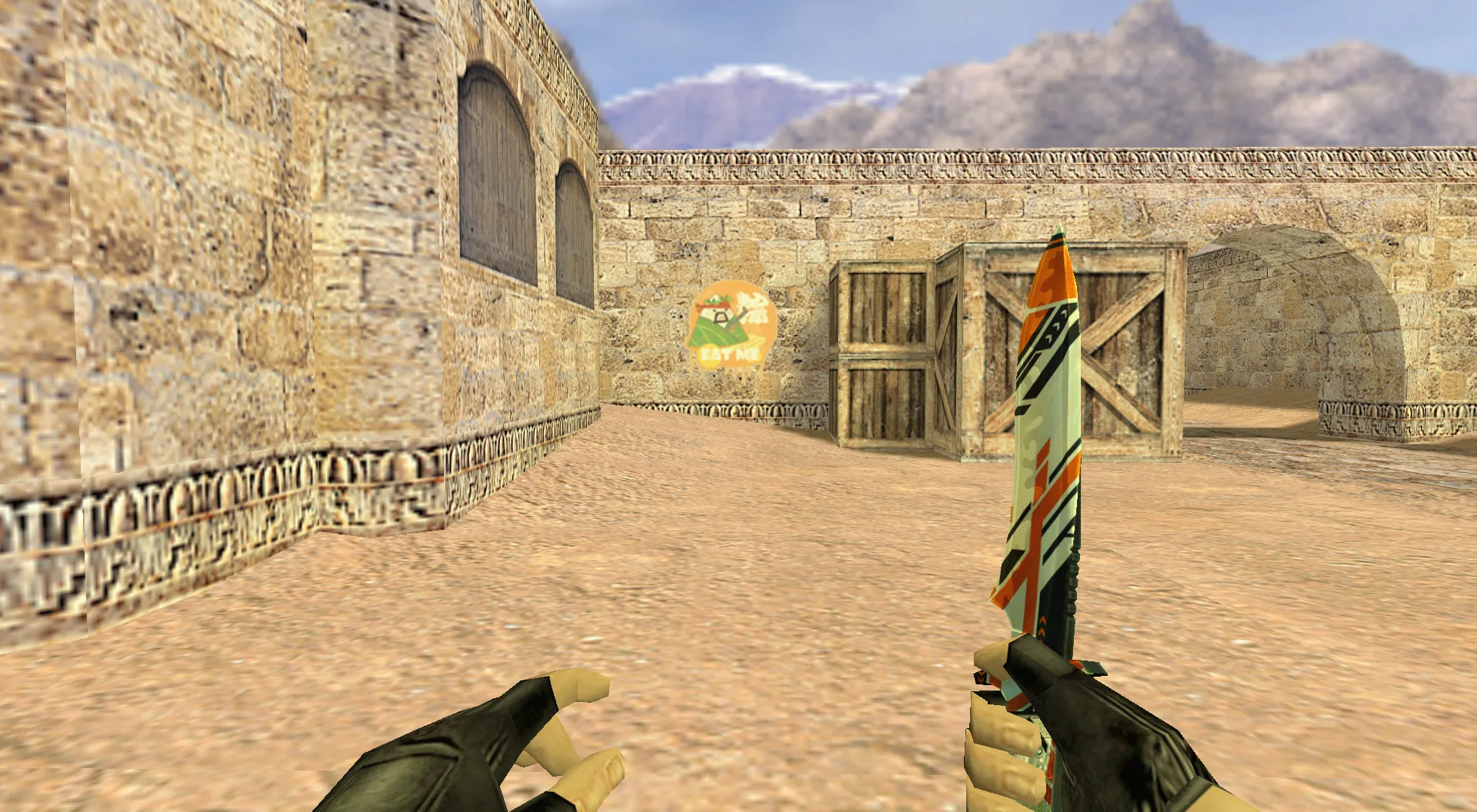 Скриншот  Граффити «Террорис» для CS 1.6 - Уникальный стиль из CS:GO