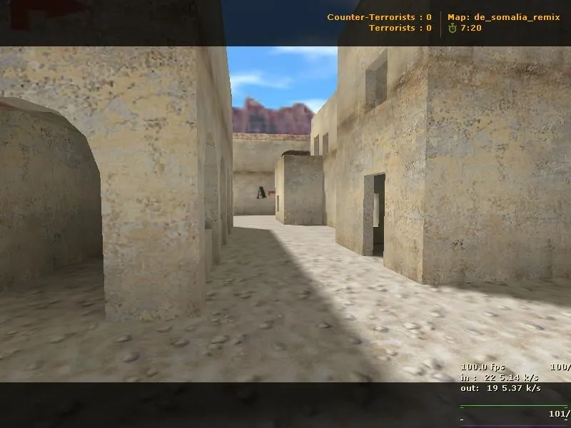 Скриншот  Карта de_somalia_remix для CS 1.6: тактические особенности и оптимизация