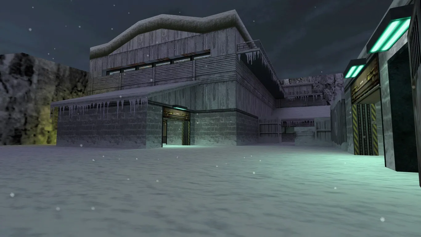 Скриншот Карта «de_nuke_winter16» для CS 1.6