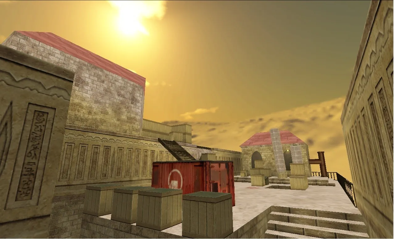 Скриншот  Карта de_solitude для Counter-Strike 1.6: тактика и особенности