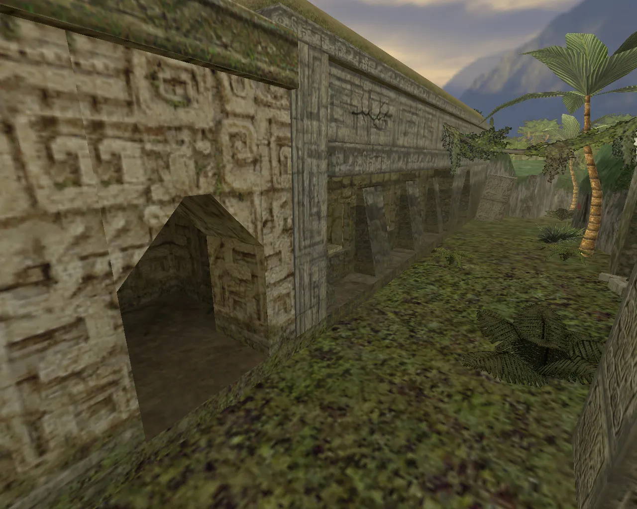 Скриншот  Карта de_templum для CS 1.6: Тактическое превосходство и баланс