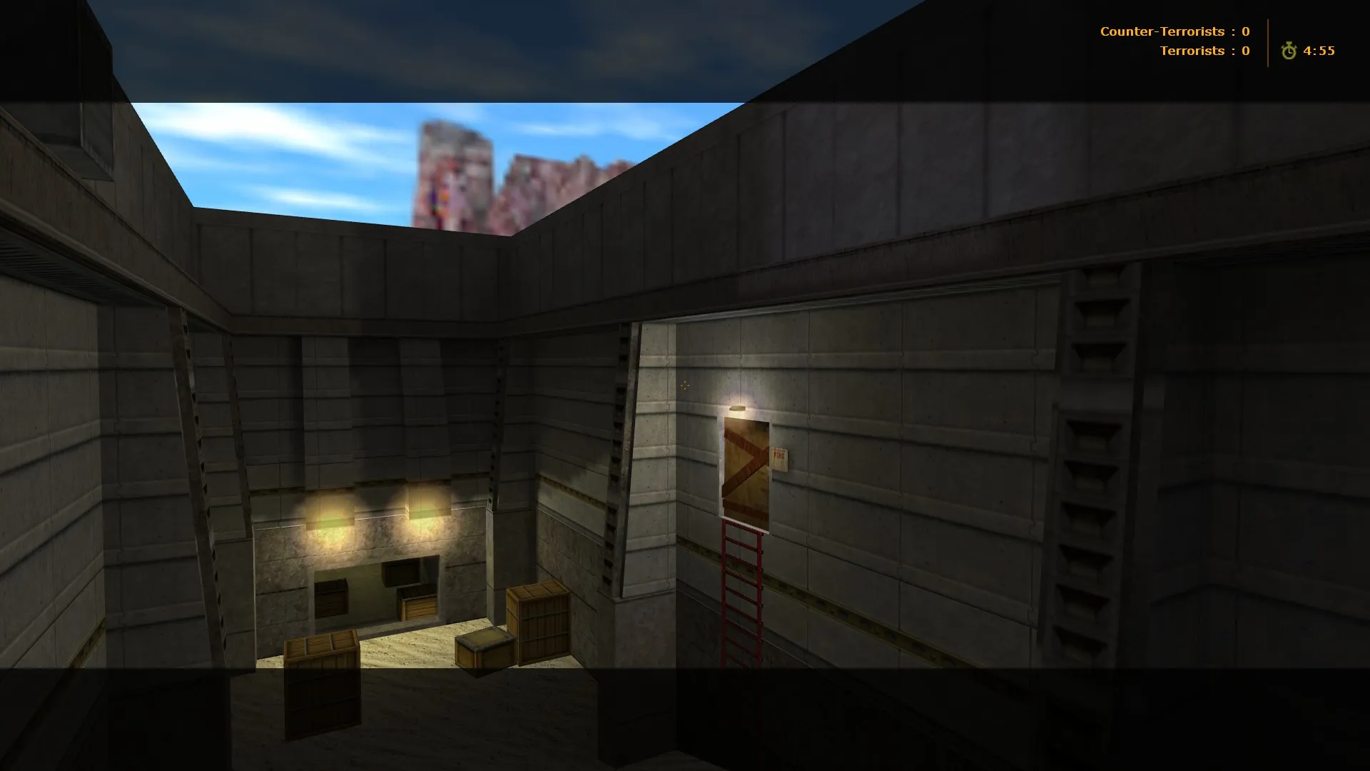 Скриншот  Карта !de_canyon для CS 1.6: баланс сторон, точки, .nav для ботов и оптимизация wpoly/epoly