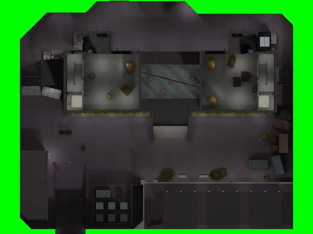 Скриншот  Карта de_monolith для CS 1.6 – Тактические возможности и баланс сторон