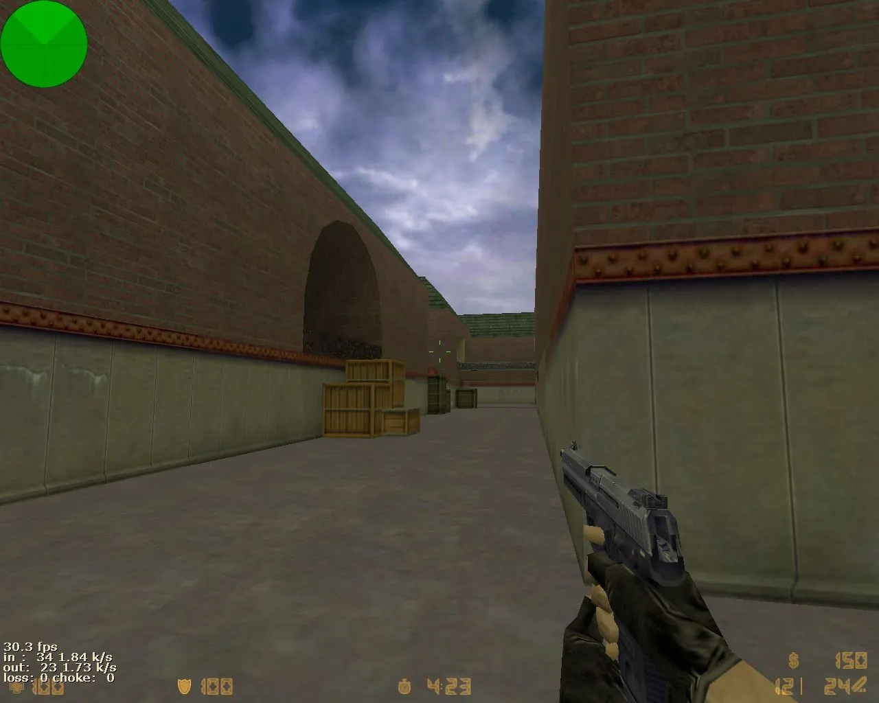 Скриншот  de_cobra_street для CS 1.6: тактика CT/T, точки контроля, .nav для ботов и оптимизация карты